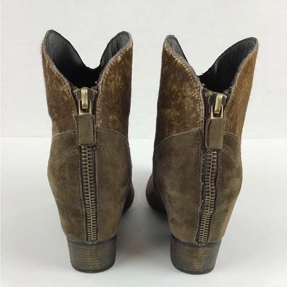 Lola Cruz Brown Calf Hair & Suede Bootie | 36 (6) - Picture 8 of 14